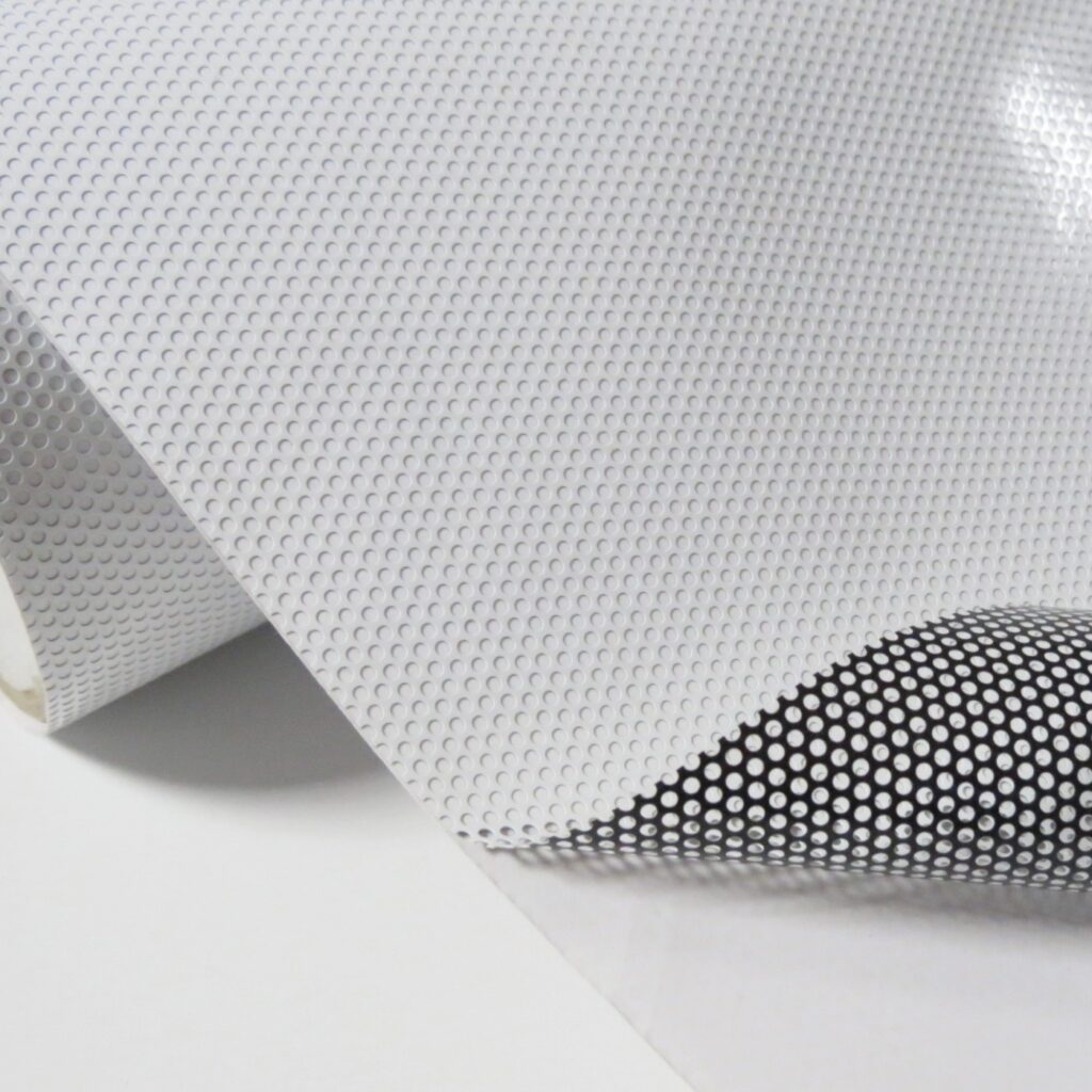 inVisio One Way Vision Film UV – folia perforowana